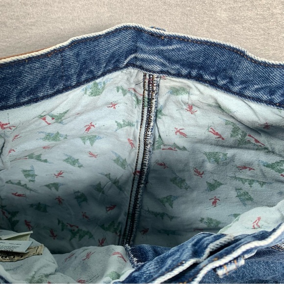 L.L. Bean Double L Relaxed Fit Jeans Womens 4T Blanket Lined Petite Vintage - Picture 12 of 16